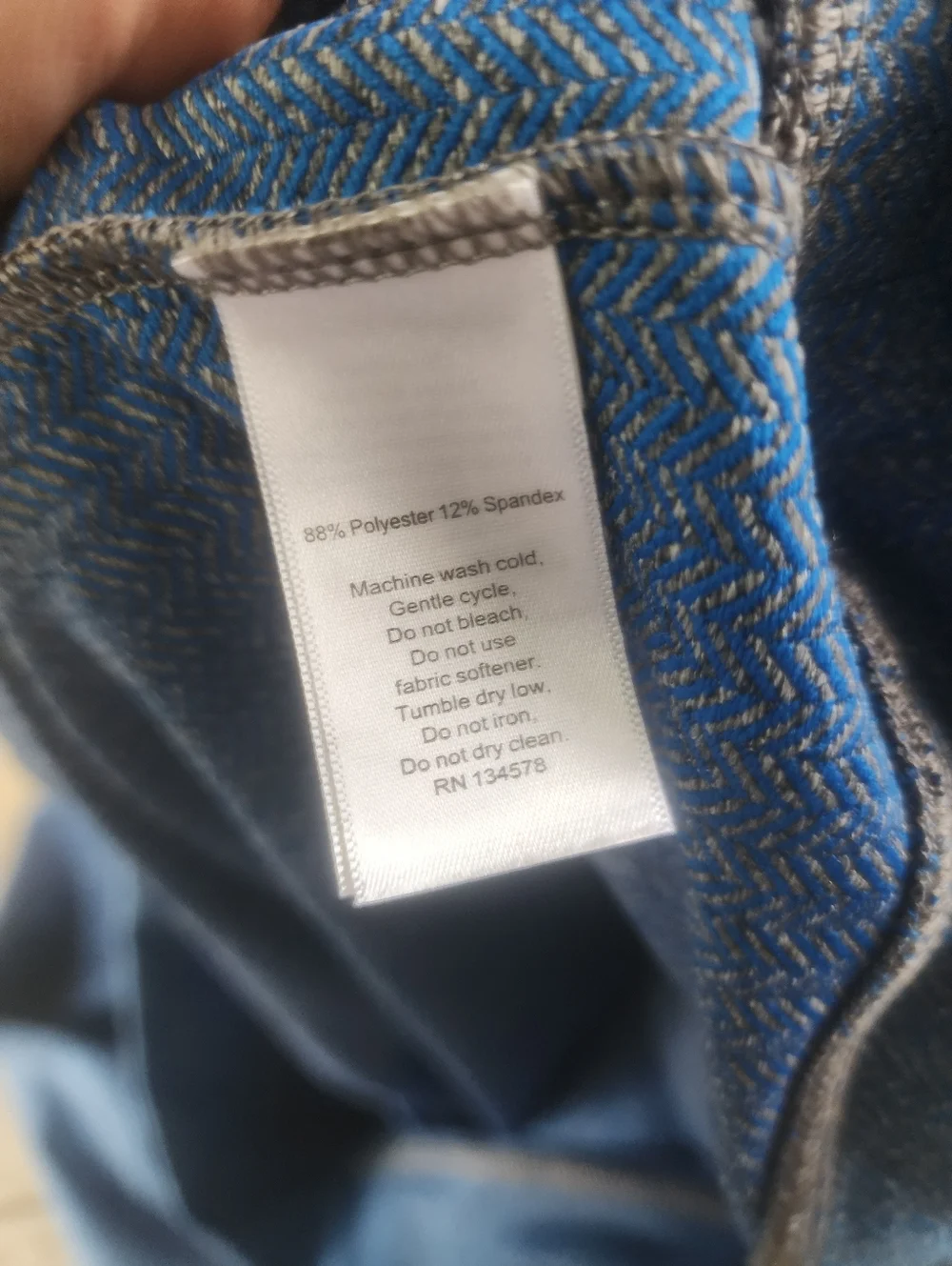 Vineyard Vines Men’s Blue Quarter Zip Pullover